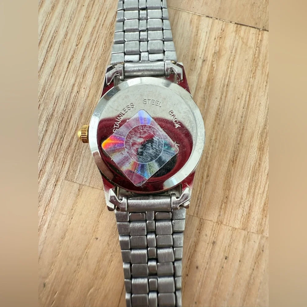 Elvis Presley two tone ladies watch NEW BATTERY